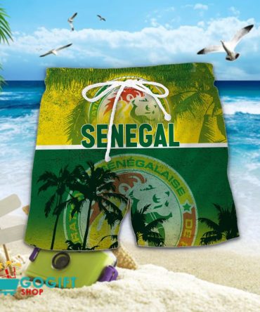 Senegal National Soccer Team Hawaiian Short