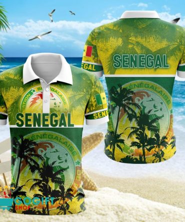 Senegal National Soccer Team Polo Shirt