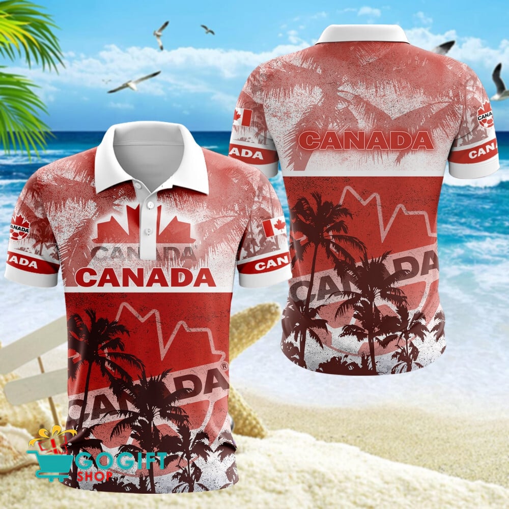 Canada National Soccer Team Polo Shirt