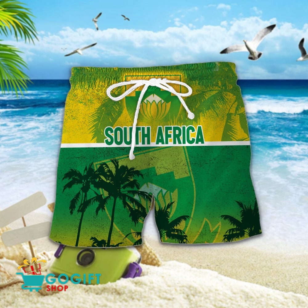 South Africa National Soccer Team Hawaiian Short