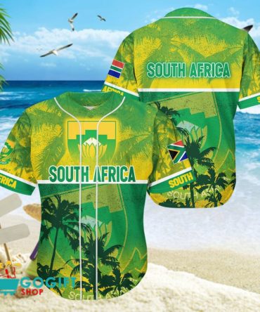 South Africa National Soccer Team Baseball Jersey