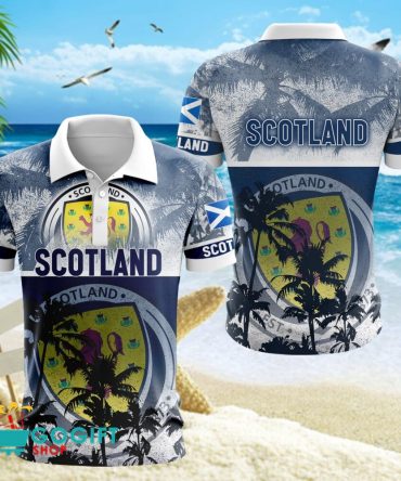 Scotland National Soccer Team Polo Shirt