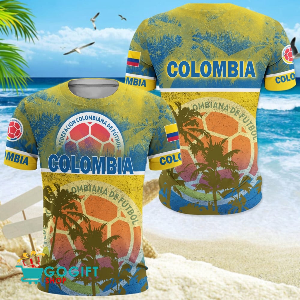 Colombia National Soccer Team 3D Shirt Hoodie