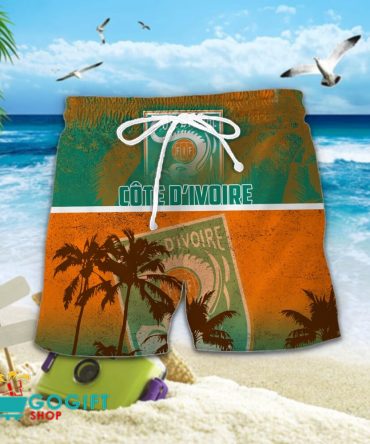 C?te d'Ivoire National Soccer Team Hawaiian Short