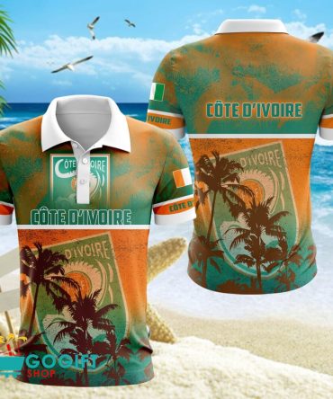 C?te d'Ivoire National Soccer Team Polo Shirt