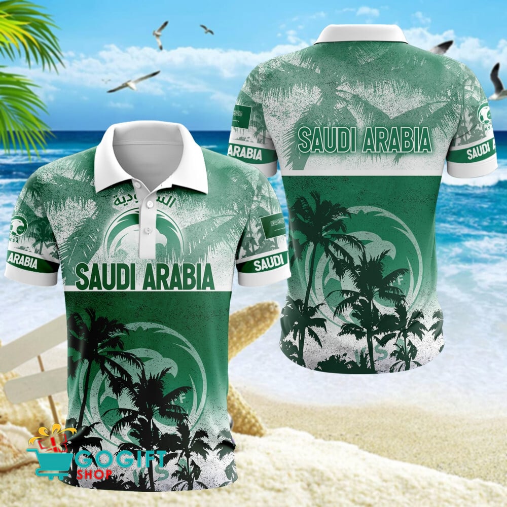 Saudi Arabia National Soccer Team Polo Shirt