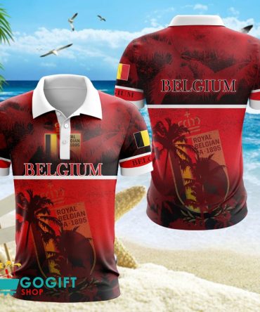 Belgium National Soccer Team Polo Shirt