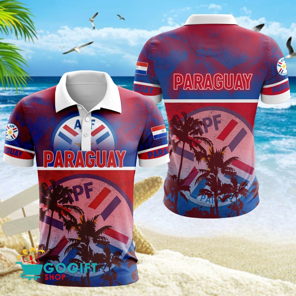 Paraguay National Soccer Team Polo Shirt
