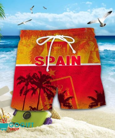 Spain National Soccer Team Hawaiian Short