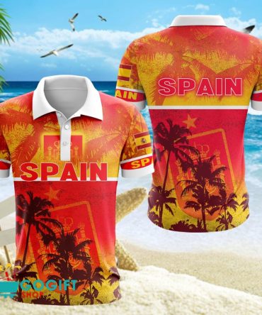 Spain National Soccer Team Polo Shirt