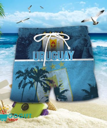 Uruguay National Soccer Team Hawaiian Short