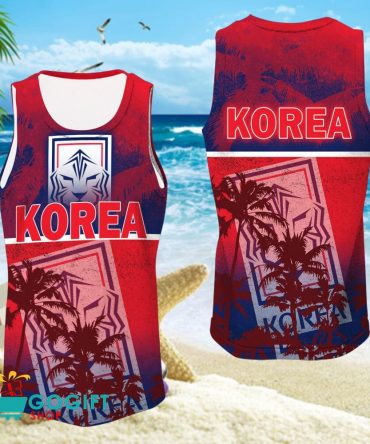 Korea Republic National Soccer Team Sleveless Jersey