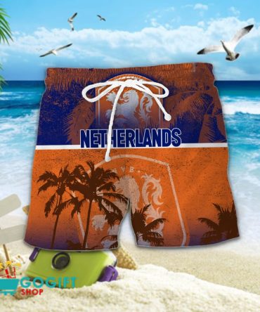 Netherlands National Soccer Team Hawaiian Short