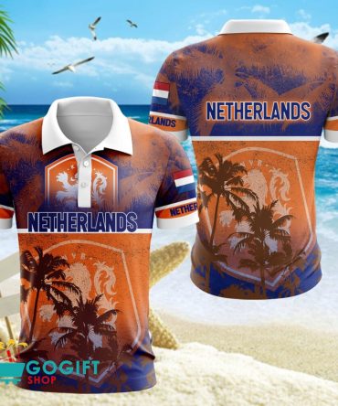 Netherlands National Soccer Team Polo Shirt
