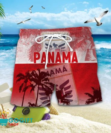 Panama National Soccer Team Hawaiian Short