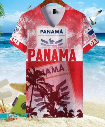 Panama National Soccer Team V-Neck Jersey