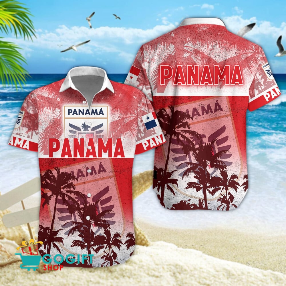 Panama National Soccer Team Hawaiian Shirt