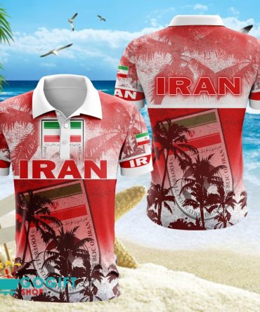 Ir Iran National Soccer Team Polo Shirt