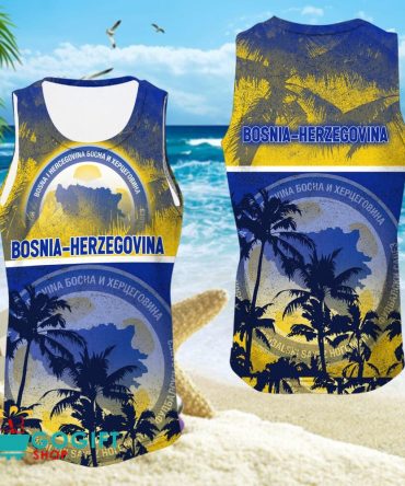 Bosnia-Herzegovina National Soccer Team Sleveless Jersey