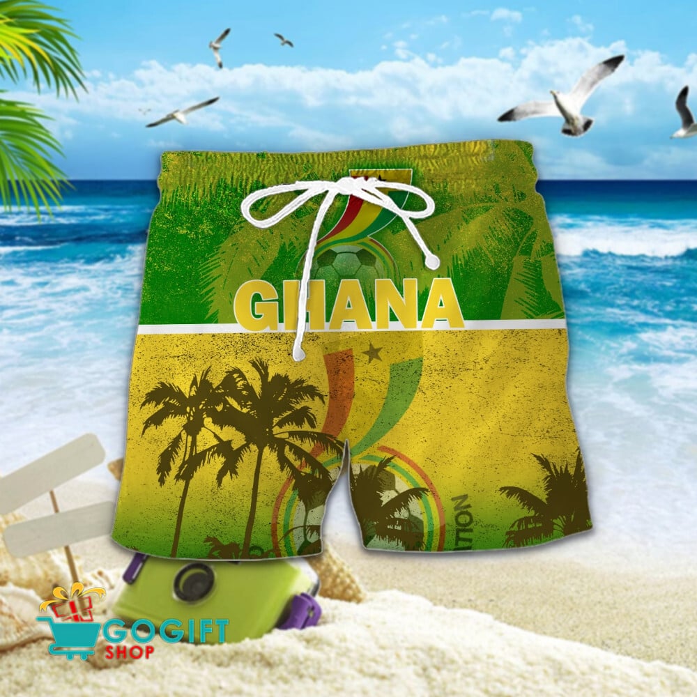 Ghana National Soccer Team Hawaiian Short