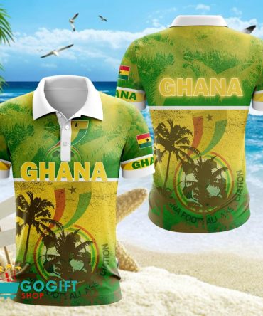 Ghana National Soccer Team Polo Shirt