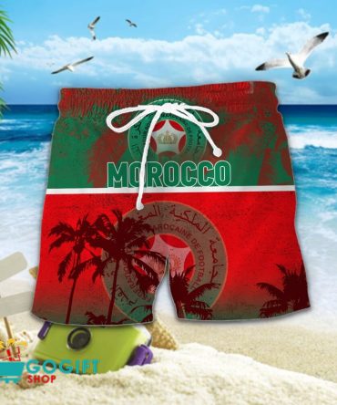 Morocco National Soccer Team Hawaiian Short