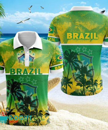 Brazil National Soccer Team Polo Shirt