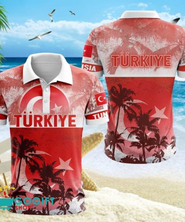 Turkiye National Soccer Team Polo Shirt
