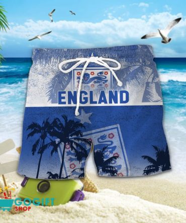 England National Soccer Team Hawaiian Short