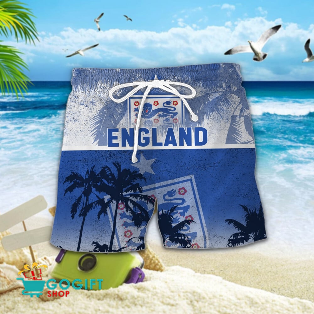 England National Soccer Team Hawaiian Short