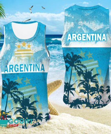 Argentina National Soccer Team Sleveless Jersey