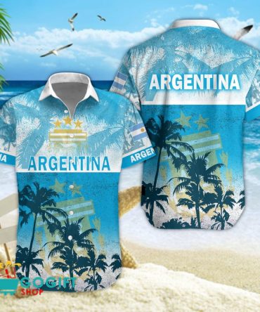 Argentina National Soccer Team Hawaiian Shirt