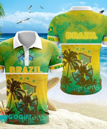 Brazil National Soccer Team Polo Shirt