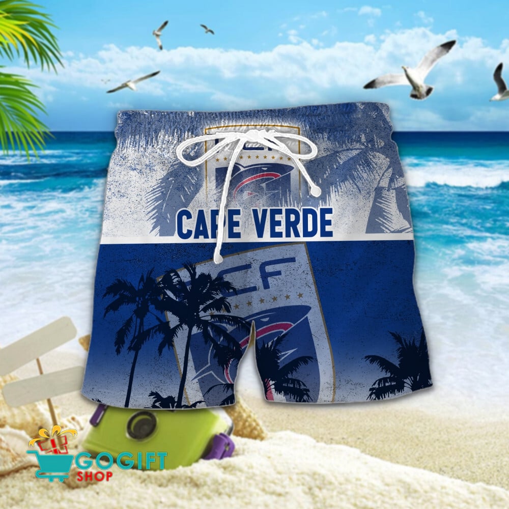 Cabo Verde National Soccer Team Hawaiian Short