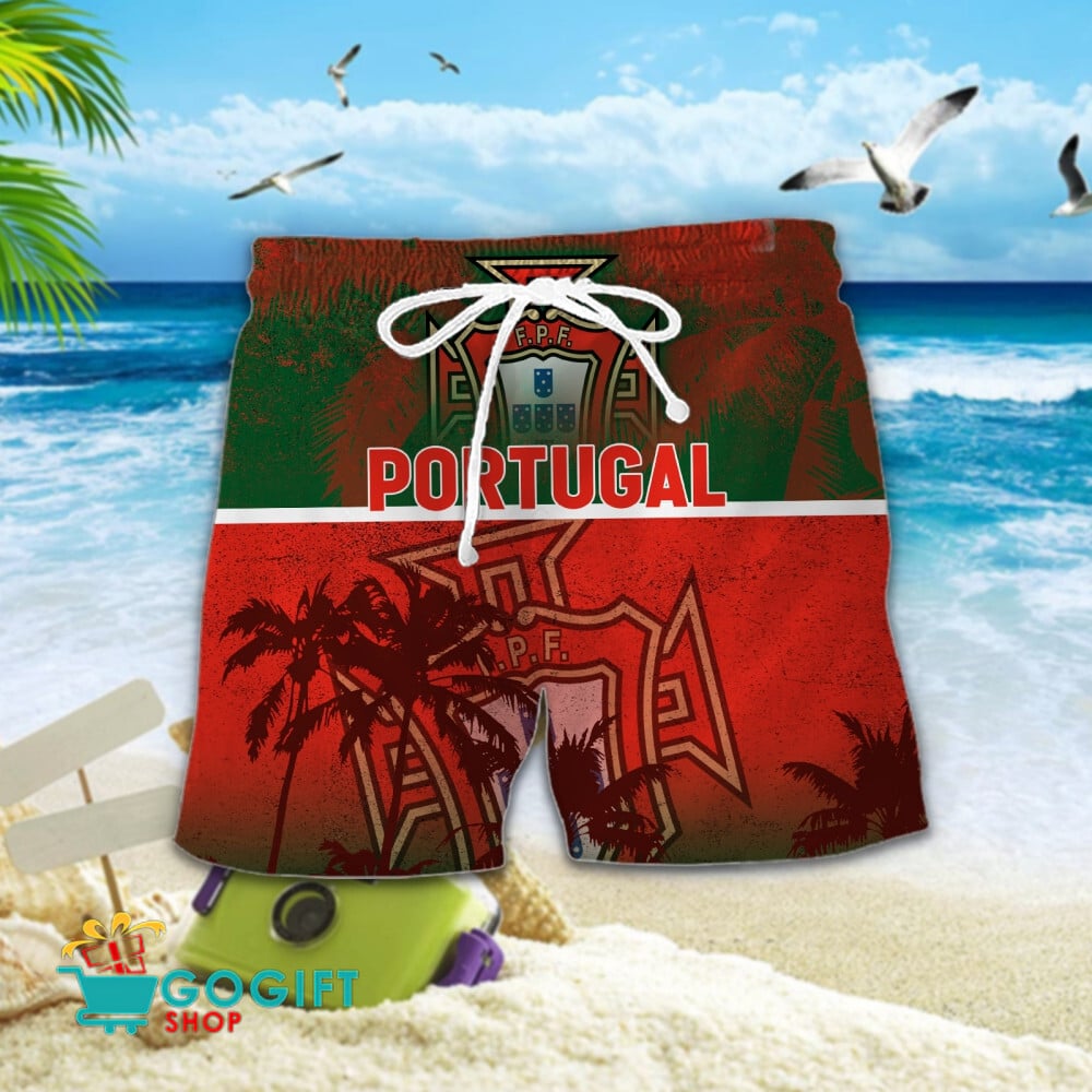 Portugal National Soccer Team Hawaiian Short