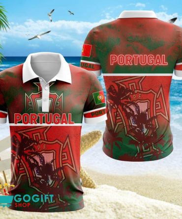 Portugal National Soccer Team Polo Shirt