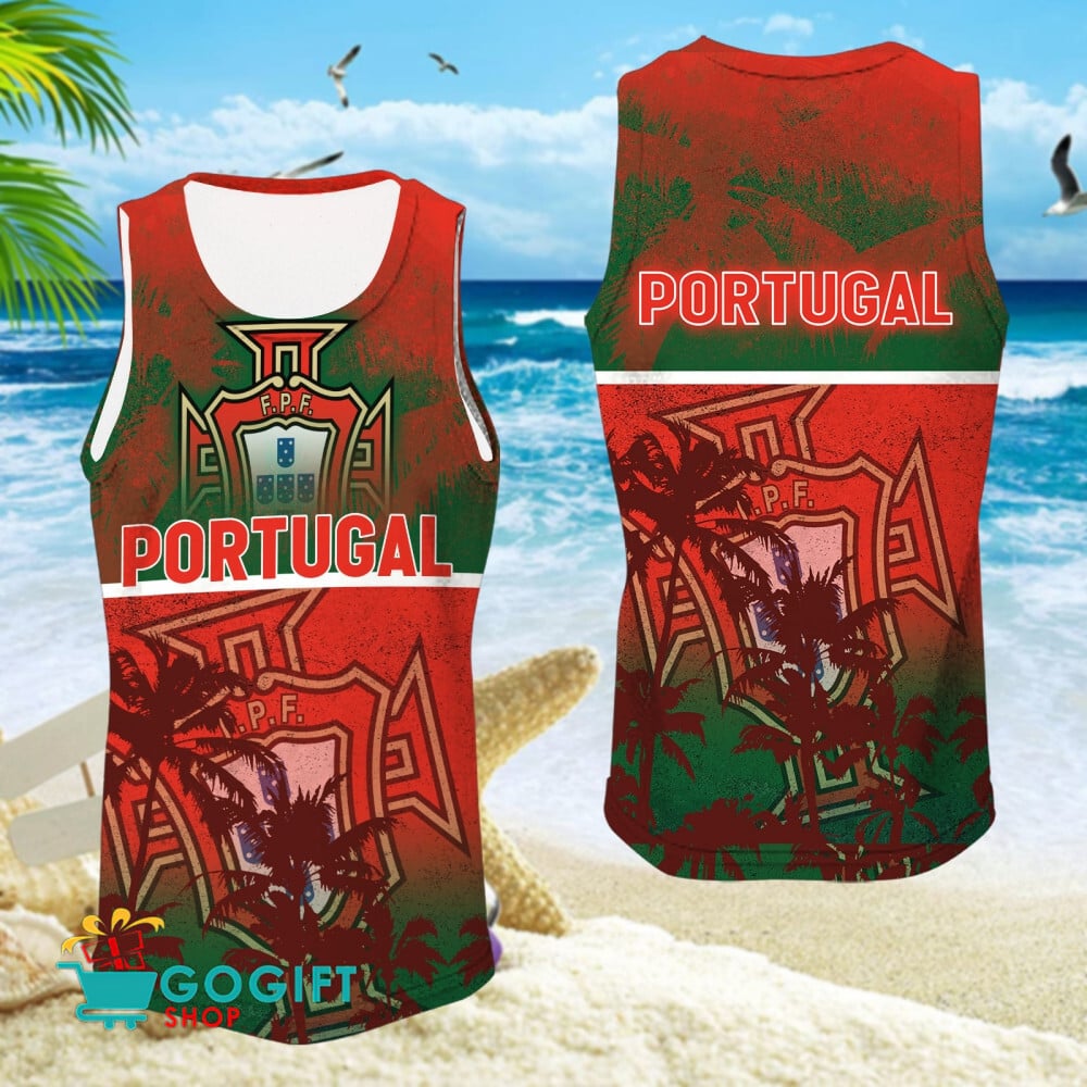 Portugal National Soccer Team Sleveless Jersey