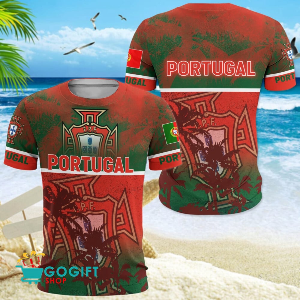 Portugal National Soccer Team 3D Shirt Hoodie