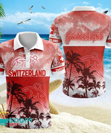 Switzerland National Soccer Team Polo Shirt