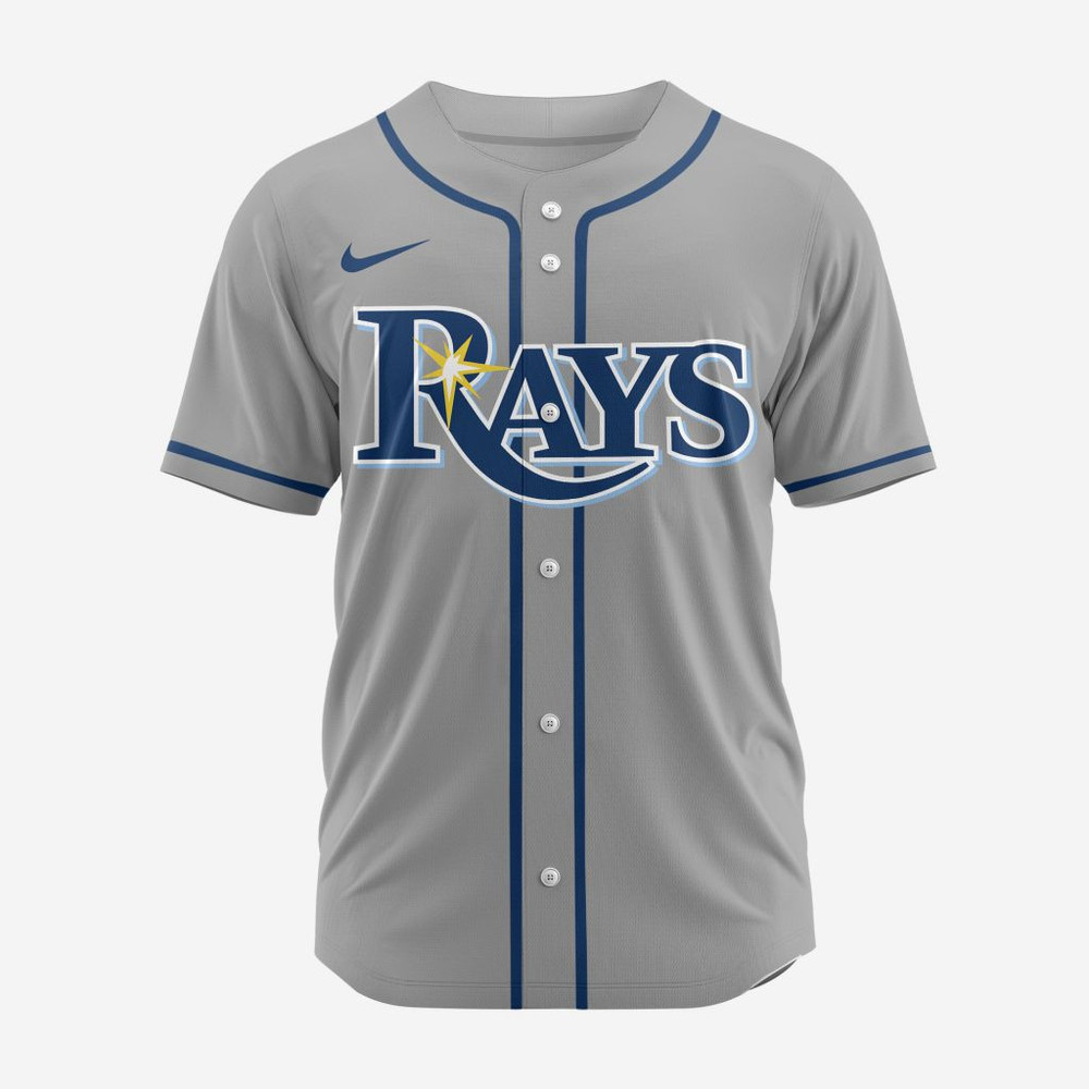Mlb Tampa Bay Rays Personalized 2024 Road Baseball Jersey