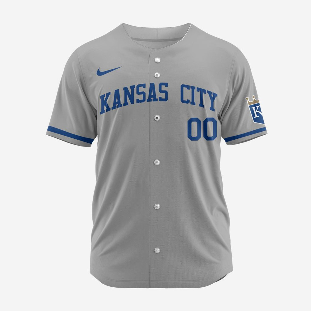 Mlb Kansas City Royals Personalized 2024 Road Baseball Jersey