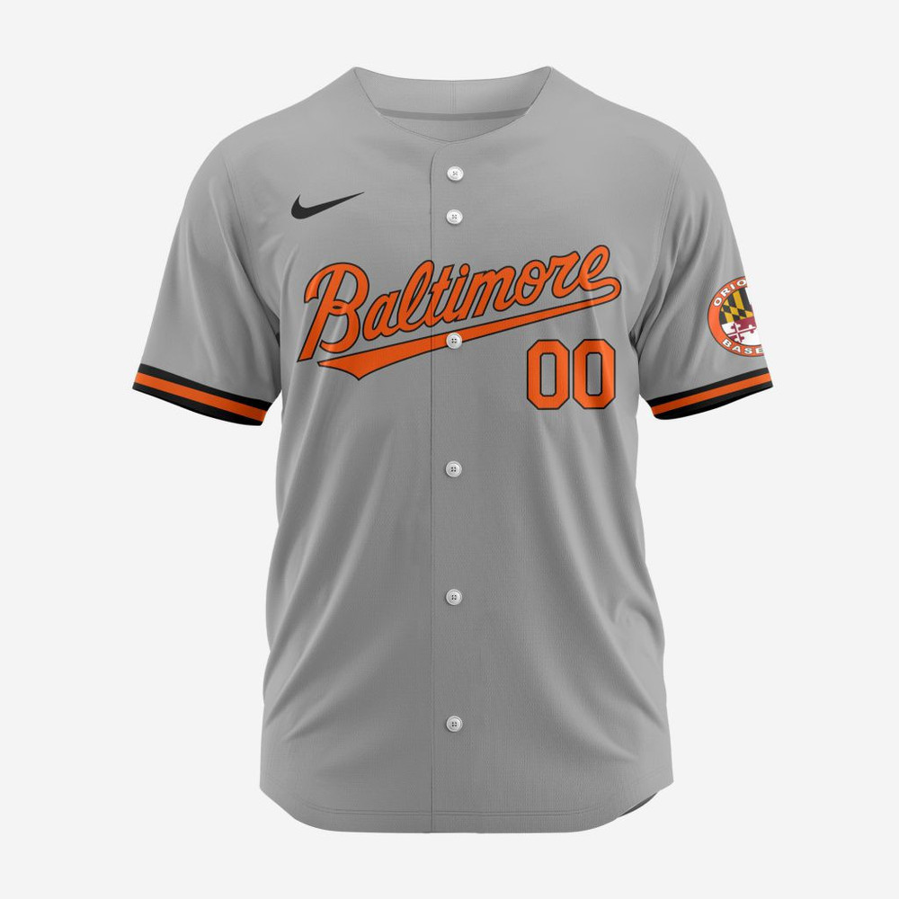 Mlb Baltimore Orioles Personalized 2024 Road Baseball Jersey
