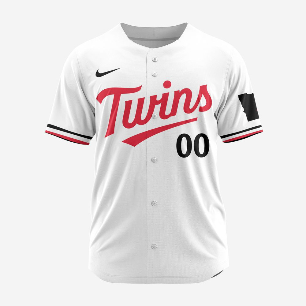 Mlb Minnesota Twins Personalized 2024 Home Baseball Jersey