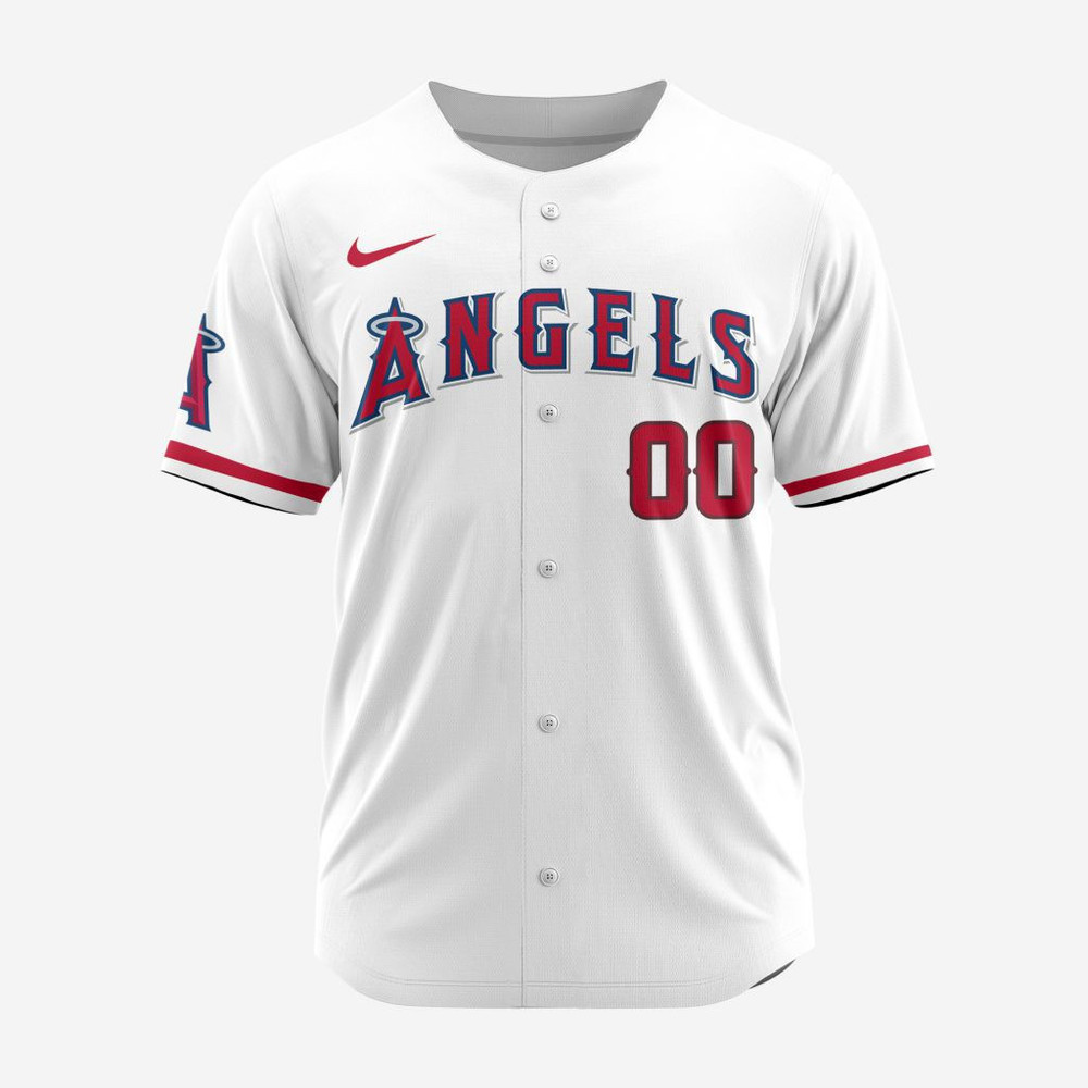 Mlb Los Angeles Angels Personalized 2024 Home Baseball Jersey