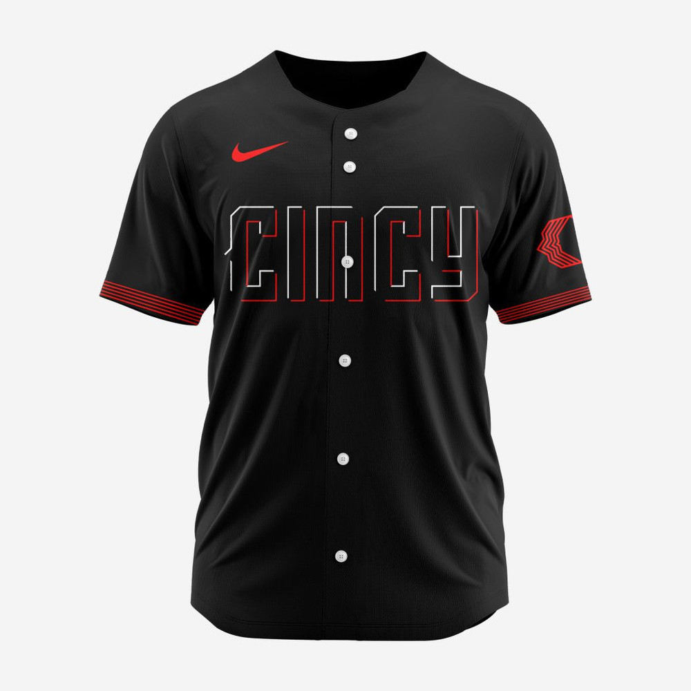 Mlb Cincinnati Reds Personalized 2024 City Connect Baseball Jersey Design