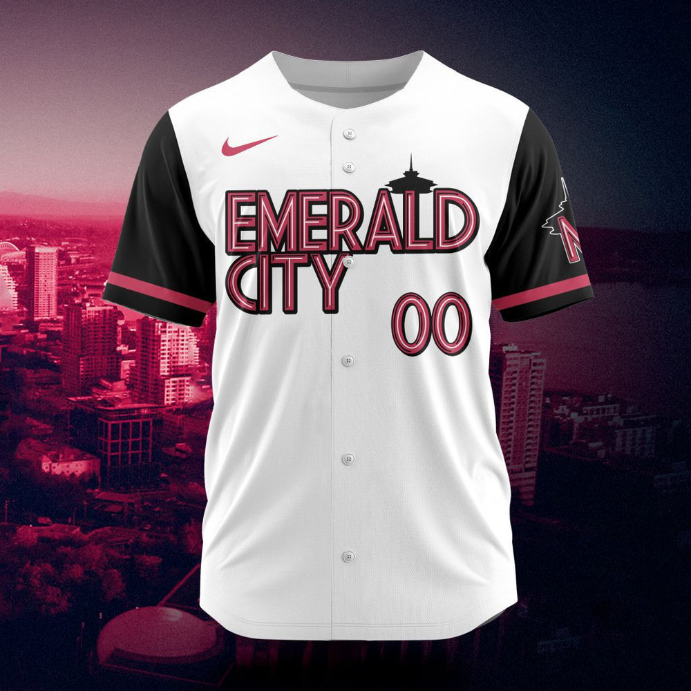 Mlb Seattle Mariners Personalized City Connect Concept Design Baseball Jersey St2401