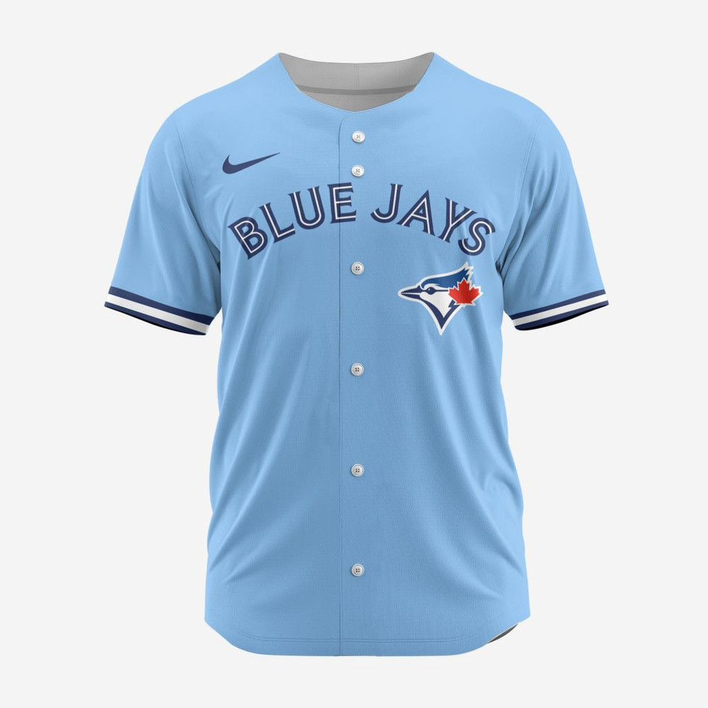 Mlb Toronto Blue Jays Personalized Alternate 02 Baseball Jersey