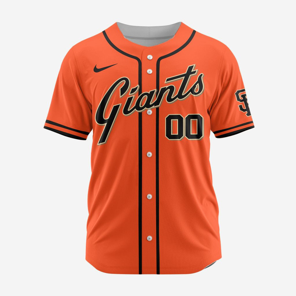 Mlb San Francisco Giants Personalized Alternate Baseball Jersey