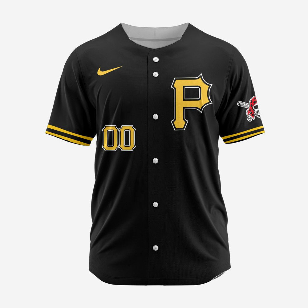 Mlb Pittsburgh Pirates Personalized Alternate Baseball Jersey