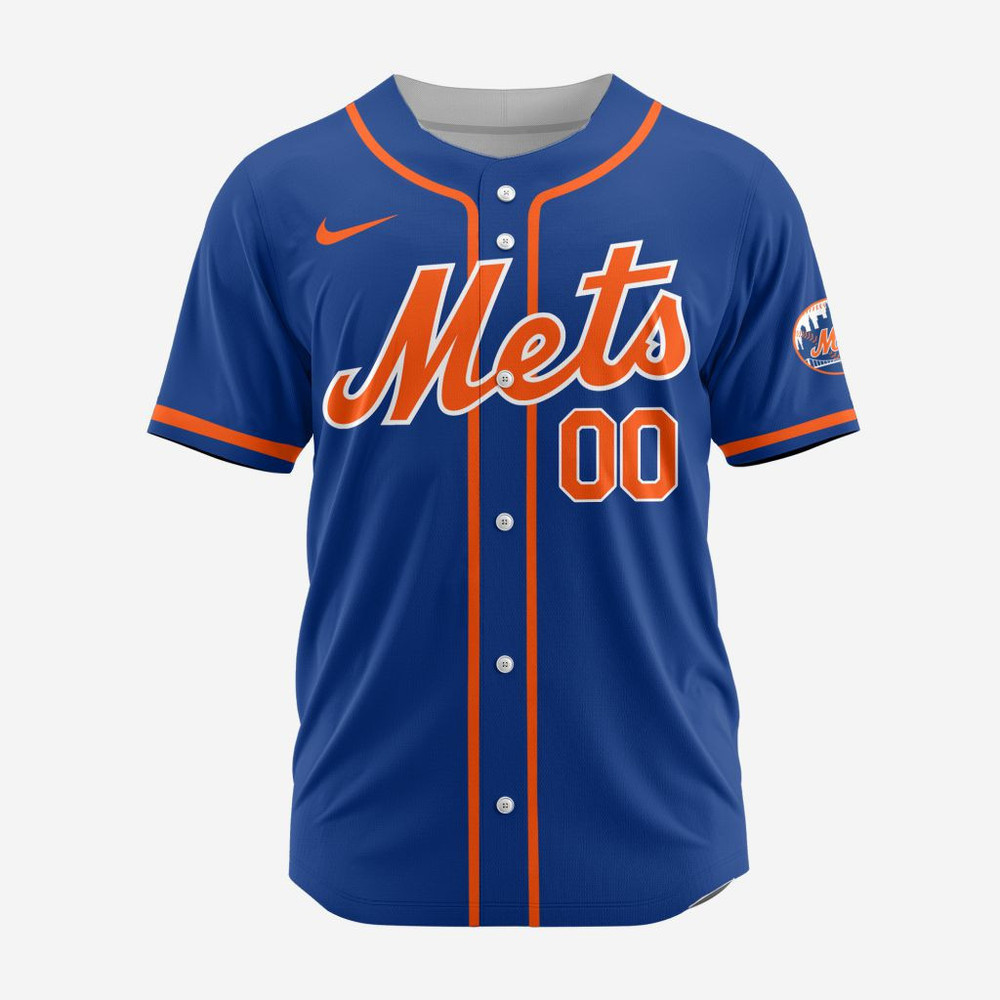 Mlb New York Mets Personalized Alternate Baseball Jersey